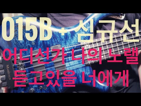 #258. 015B + 심규선 - 어디선가 나의 노랠 듣고있을 너에게 // Bass Cover with Marleaux Betra