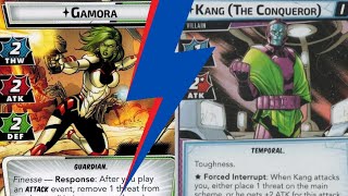 Marvel Champions Gameplay - Gamora vs. Kang