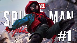 Spider-Man: Miles Morales Walkthrough Gameplay Part 1 [PS4 SLIM] Malaysia