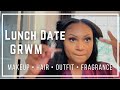 Get Ready With Me| Watch Me Get Cute for Lunch Date With Husband | Affordable Makeup | Hair| Outfit
