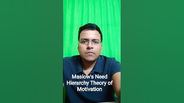 MASLOW: MOTIVATION: PUBLIC ADMINSTRATION OPTIONAL: OPSC: DEEPAK KUMAR SWAIN