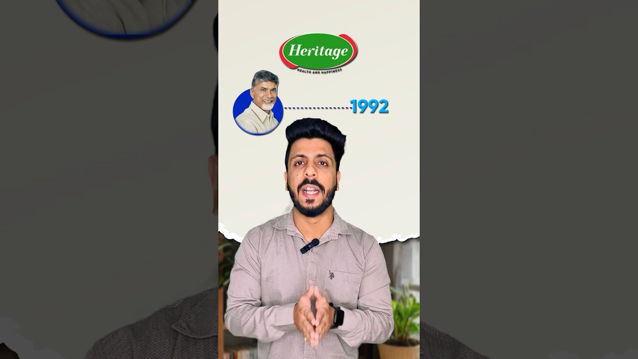 When your Friend is PM |Heritage Foods #stockmarket #stocks #heritage #money