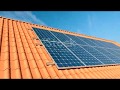 Solatech  vido exemple installation panneaux solaire sur toiture