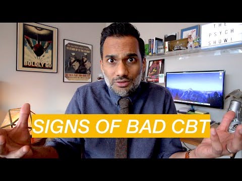 5 signs you're getting bad cognitive behavioral therapy (CBT)