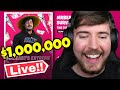 🔴 LIVE - MrBeast $1,000,000 TOURNAMENT LIVE! (Fortnite Survival Challenge)