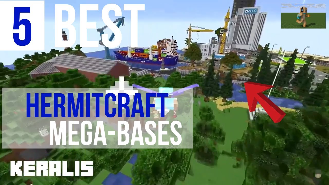 5 BEST Hermitcraft Season 7 MEGA BASES! | 🏠 | - YouTube