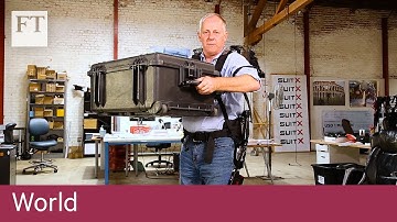 Wearable robots help human workers challenge the machines