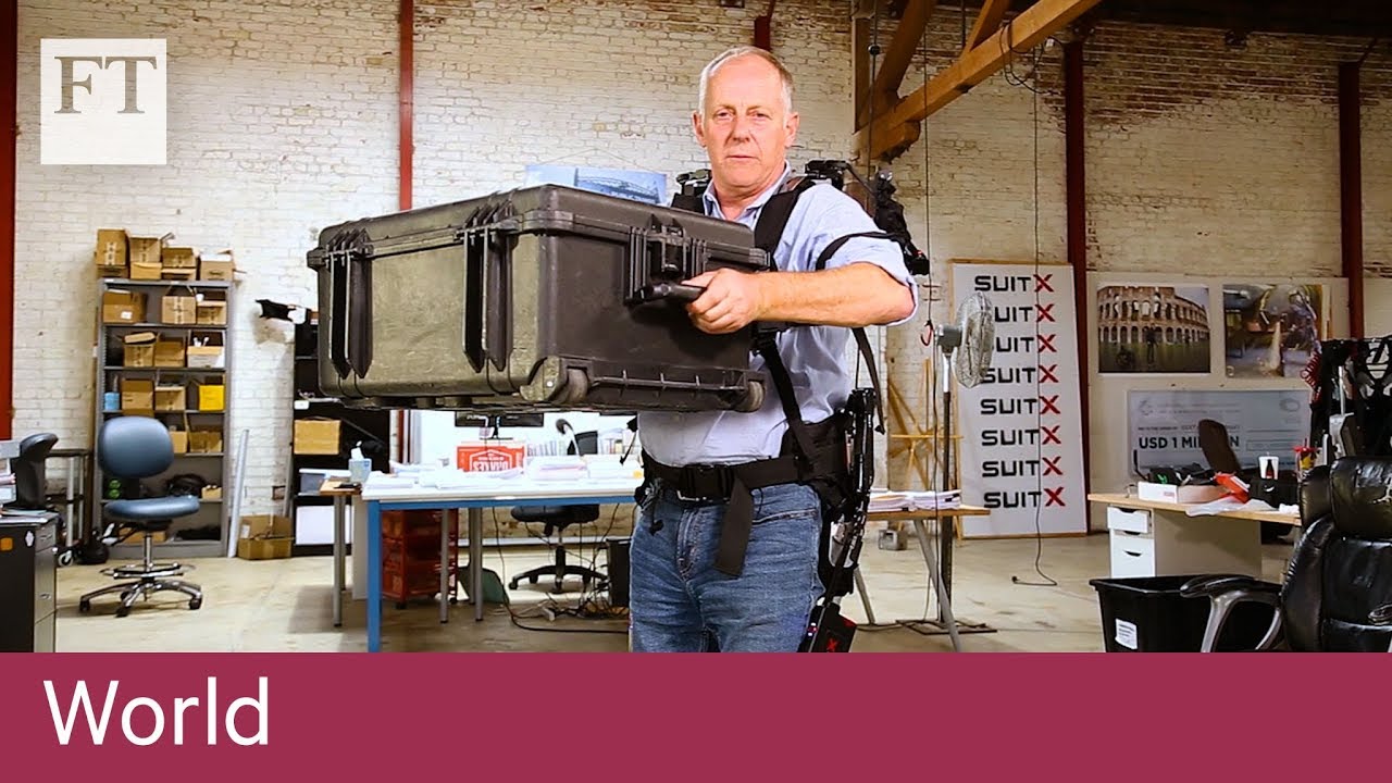 Film backdrop image for Wearable robots help human workers challenge the machines (2018)