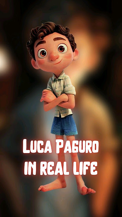 GRANDMA PAGURO FROM LUCA IN REAL LIFE 🌊🦑 #luca #disney #ai #reallife  #pixar 