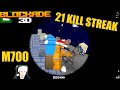 21 ZABÓJSTW W SERII? M700 SNIPER w Blockade 3D MISJE ŚWIĄTECZNE SMG Free 2 Play Steam #07