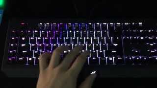 Razer Blackwidow Ultimate Chroma Keyboard Wave Light