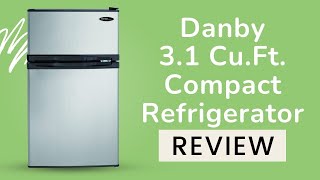 Danby DCR031B1BSLDD 3.1 Cu.Ft. Compact Refrigerator
