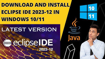 How to Download and Install Latest Eclipse IDE 2023 -12 on Windows 10 /11 with JAVA | UPDATED 2024