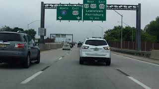 Interstate 81 - Pennsylvania (Exits 59 to 70) northbound