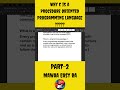 Why C is known as procedure oriented programming  language Part 2 explained in Telugu 💻🔥#mawaaeasyra