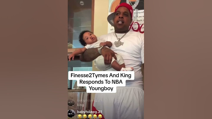 Finesse2tymes & king respond to nba youngboy tour #shorts