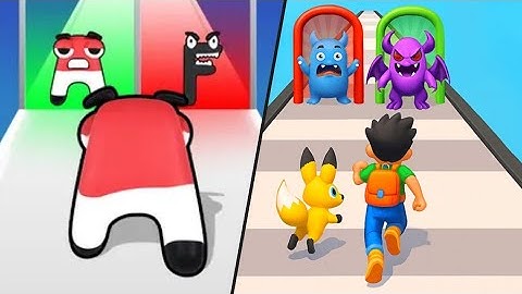 Alphabet Run Letter Go | Monster Pocket Run Building/All Level Gameplay: Android,iOS- New APK Update