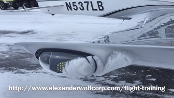 Icing Accumulation Areas On The SR-22