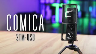 ДУШЕВНЫЙ МИКРОФОН ДЛЯ СТРИМОВ и ПОДКАСТОВ. Comica USB STM