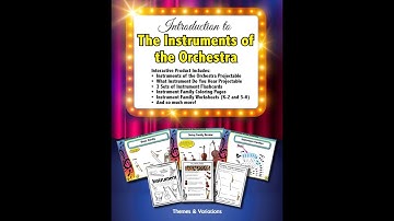 Introduction to the Instruments of the Orchestra - Product Highlight