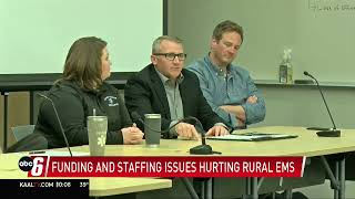 Funding and staffing issues are impacting rural EMS