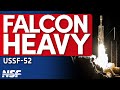 SpaceX Launches Falcon Heavy for the USSF-52 / X-37B Spaceplane