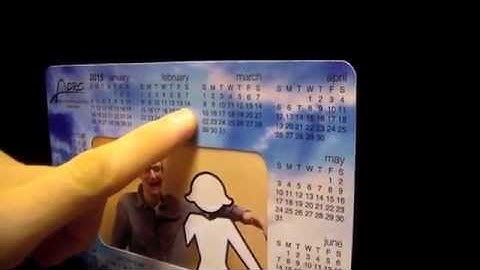 Calendar Picture Frame Magnet!