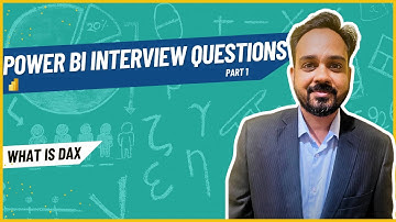 Power BI Interview Questions- What is DAX|  What is Data Analysis Expressions