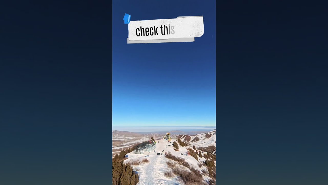 Skiing in Kyrgyzstan Shorts
