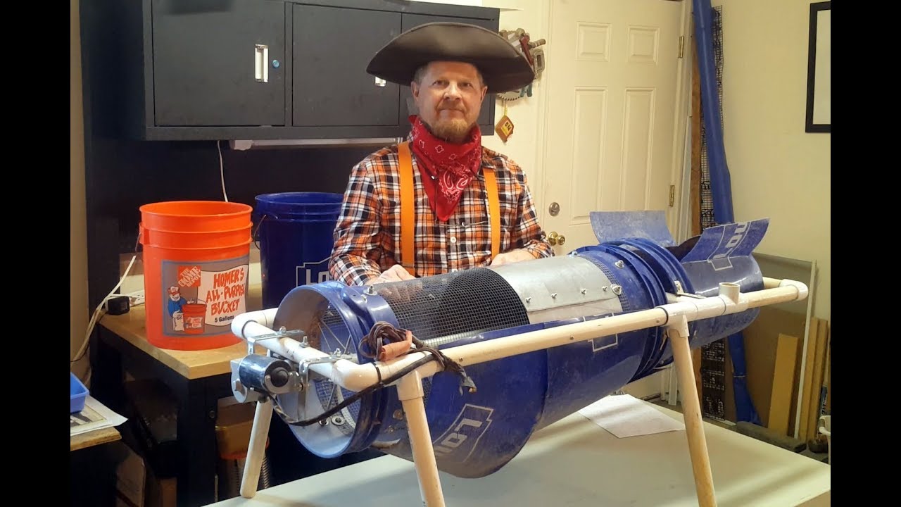 Allan's Gold Mining Wash Plant - Trommel Build (Part 2) - YouTube