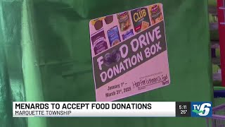 Menards partners with Marquette food pantry