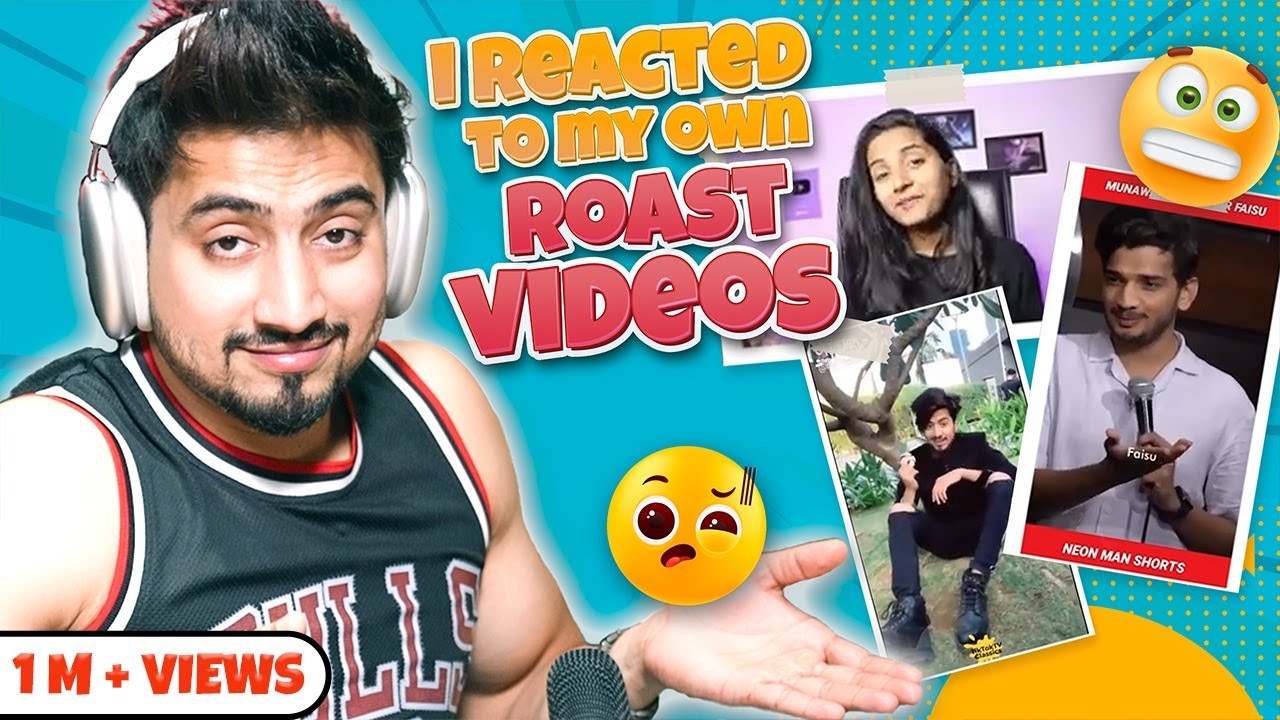Maine Kiya Mere Roast Videos Par React! 😁 | @MrFaisu