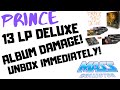 PRINCE SIGN O THE TIMES 13 LP SUPER DELUXE EDITION: DAMAGE TO THE ALBUMS INSIDE!! UNBOXING AND SEE!!