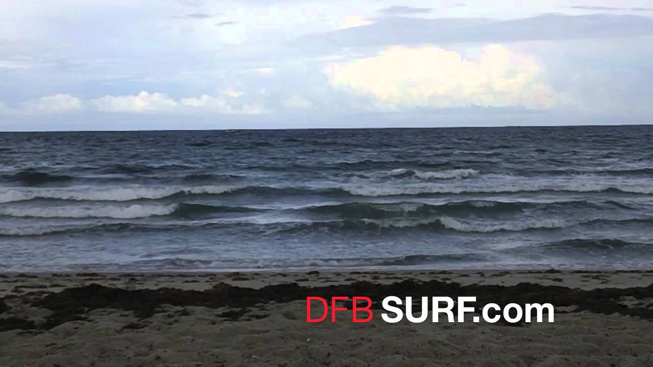 Deerfield Beach Surf Report 8/3/2012 YouTube