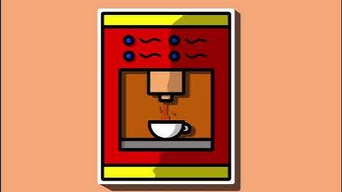 Drawing a coffe machine in vector ! On Paint.Net !