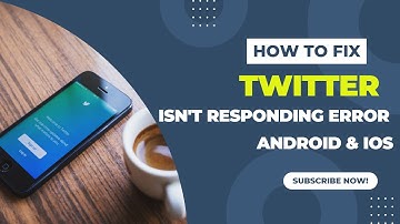 How To Fix Twitter App isn