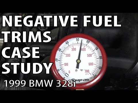 E46 Negative Fuel Trims Case Study