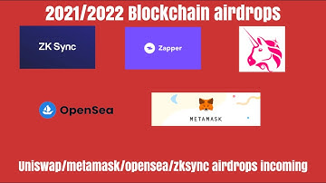 How to get metamask, opensea and other blockchain airdrops for 2021/2022 #metamask #opensea