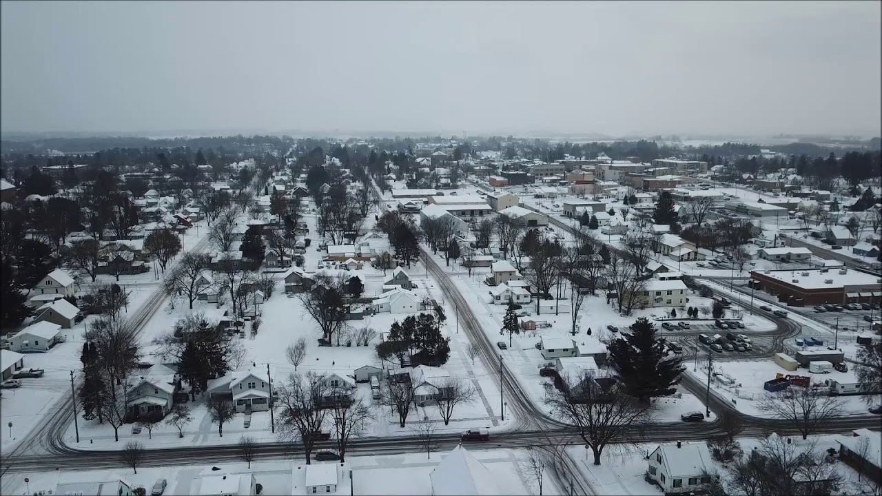 A winter day in Viroqua Wisconsin YouTube