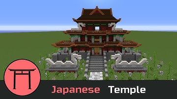 Minecraft Building Tutorial : How to build Japanese Temple