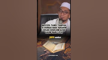 Misteri Tamu Tampan di Rumah Nabi Ibrahim | Kisah Sebelum Azab Kaum Nabi Luth  #ustadzadihidayat