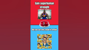 WOULD YOU PRESS THE BUTTON❓🤔