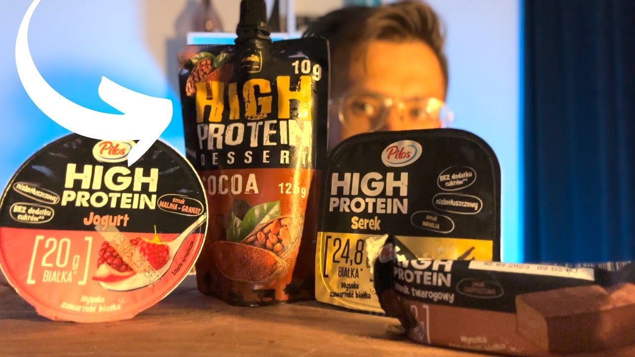 TESTUJĘ nowości PROTEINOWE Z LIDLA [4K] * MUKBANG * ASMR po polsku