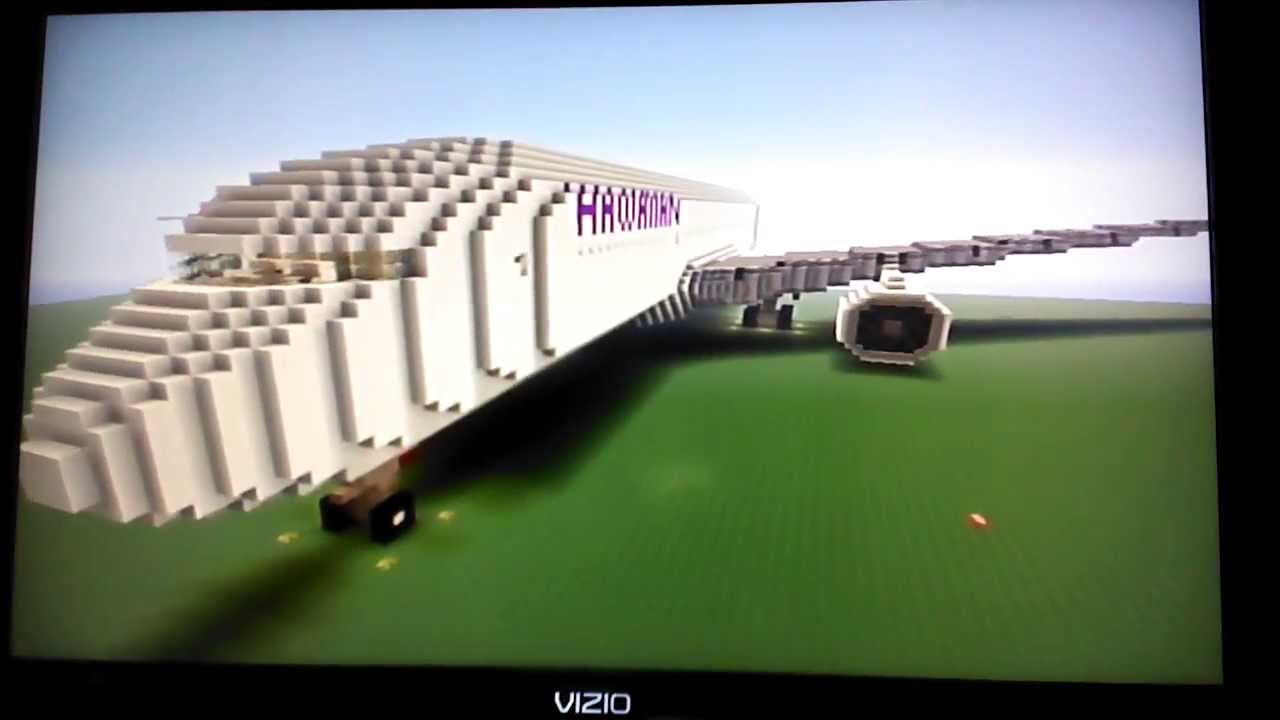 Minecraft Airbus A350 XWB Hawaiian Airlines YouTube