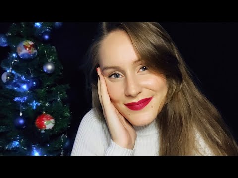 ASMR español🎧 RELAJACIÓN GUIADA NAVIDEÑA🎄✨(susurros, sonidos, ambiente navideño) MUY RELAJANTE❤️ #1
