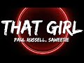 Paul Russell That Girl Lyrics Ft Saweetie mp3