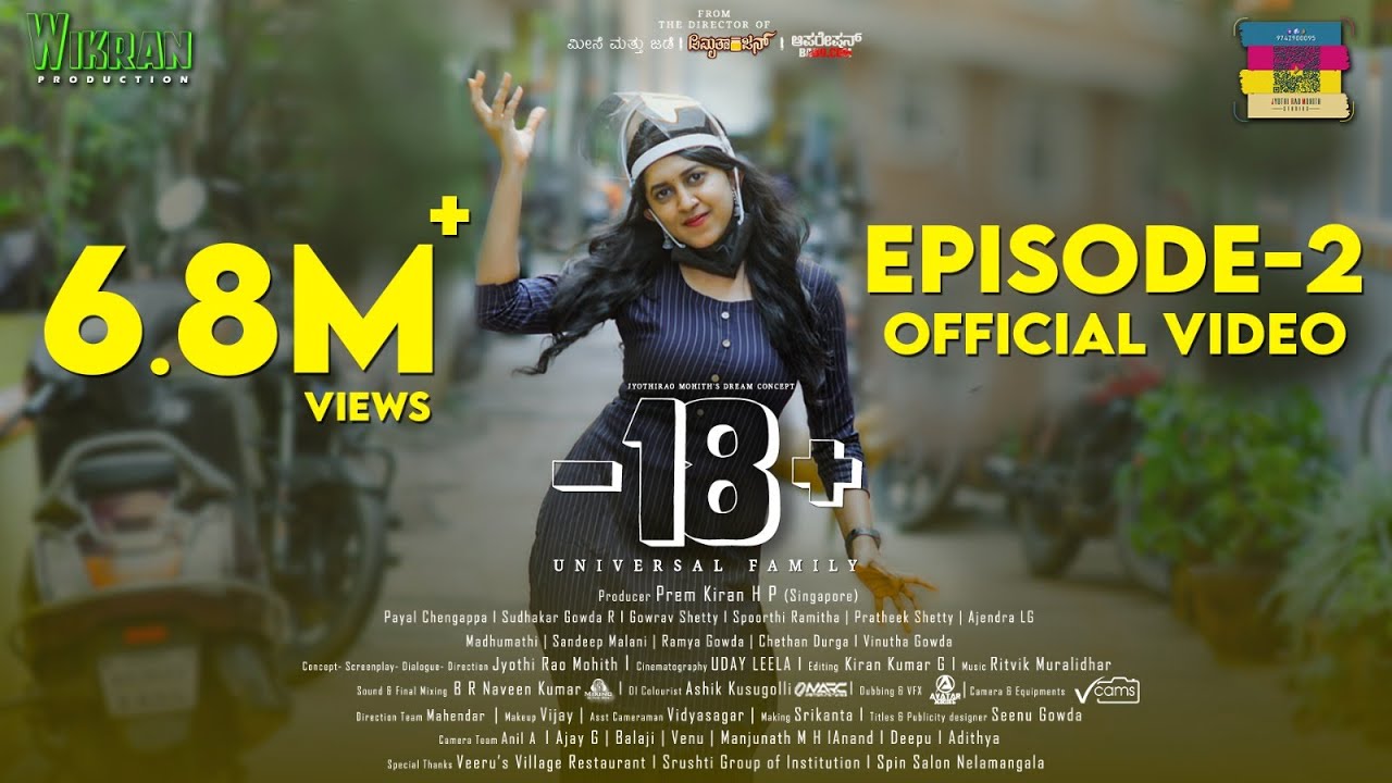  18  Minus Eighteen Plus Episode 2 4K Video  Prem kiran HP  Jyothirao mohit  JRM Studio