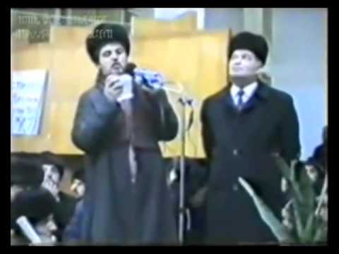 Легендарная съемка. Тахир Юлдаш и Ислам Каримов в Намангане в 1991 году