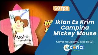 Iklan Cdanina Mickey Mouse 1992 60 Fps