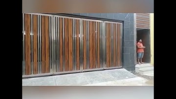 Swing folding gate automation behind Vivekanand garden done by krishna home automation +919016042525